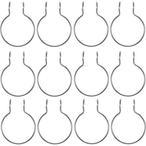 crochets doubles en fer pour panneau perforé couleur (1/5)