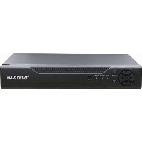 MaxTech - Video Registratore Digitale Dvr Ad Alta Definizione 4 Canali 720p Maxtech Dvr-ch4 -
