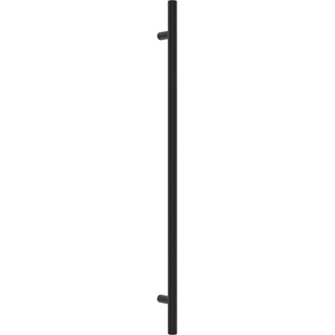 Cabinet Handles 10 pcs Black 320 mm Stainless Steel vidaXL