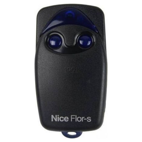 Neptune – NICE FLO2R-S 433,92 MHz Fernbedienung – 2 Kanäle für Tor- und Garagentore – Robustes Gehäuse – Programmierbar über Empfänger (1/3)