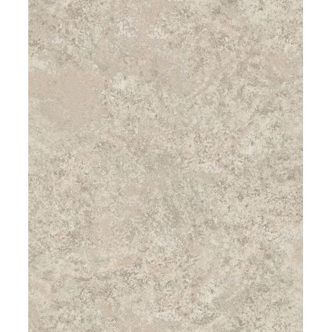 Papier peint effet pierre naturelle beige rosé