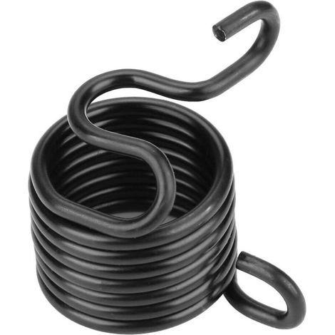 Ressort de retenue pour burineur pneumatique – Acier au carbone noir, compatible modèles 150/190/250, remplacement rapide et durable