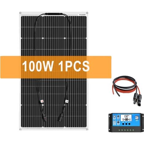 Système de générateur solaire, sortie 220V, kit complet pour la maison, 1PCS avec contrôleur (1/2)