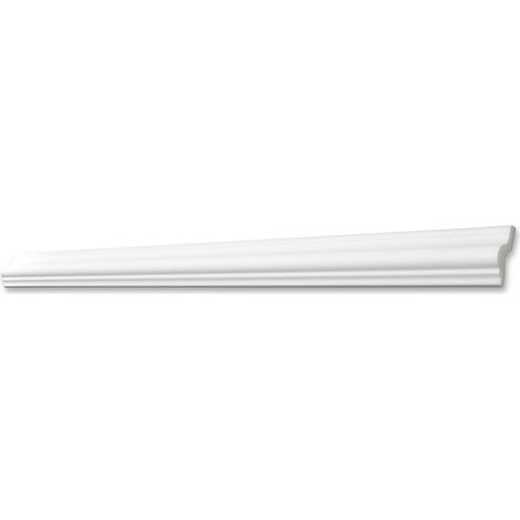 DECOSA Cimaise V40 - polystyrène - blanc - 40 mm - long. 2 m - 5 pces (=10 m) (1/5)