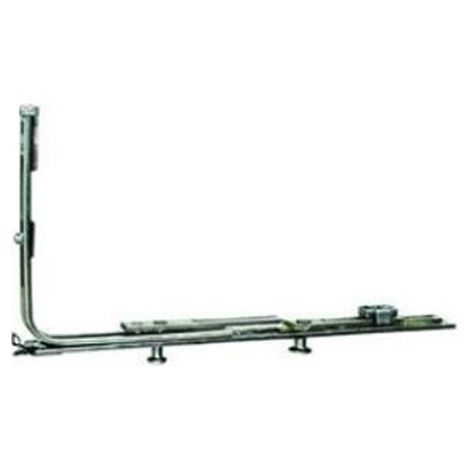 Ferco – Verrou à deux entrées 220mm – Système à galet pour fermeture stable – Résistant aux intempéries – 6320120001 (1/3)