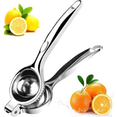 Presse-agrumes manuel, presse-citron, anti-caustique, très résistant, presse-orange manuel de 7 cm de diamètre pour cuisine, bar, restaurant (1/5)