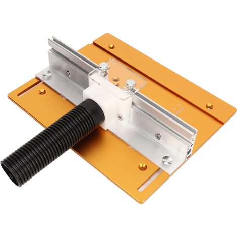 Plaque d'insertion pour défonceuse, plateau de travail pour fraisage et gravure, compatible avec tables de routage (1/5)