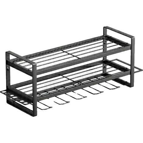 Werkzeugorganisator, 4-stufige Aufbewahrung, fasst 12 Bohrer, M-67x20x25.5cm (1/2)