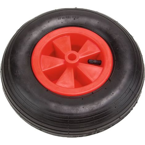 Schubkarrenrad Ersatz-Rad 3.50-6 universal Ø 325 mm Sackkarrenreifen komplett