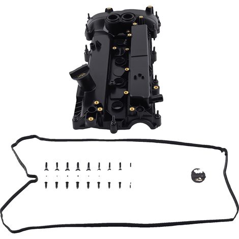 Set di coperchi valvole motore, compatibile con Volvo S80 V70, materiale resistente, DE (1/5)