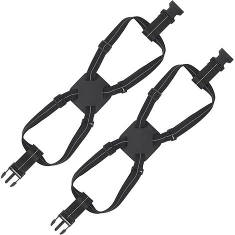 Sangles de bagages élastiques pour valises, ceinture élastique de voyage (lot de 2) (1/4)