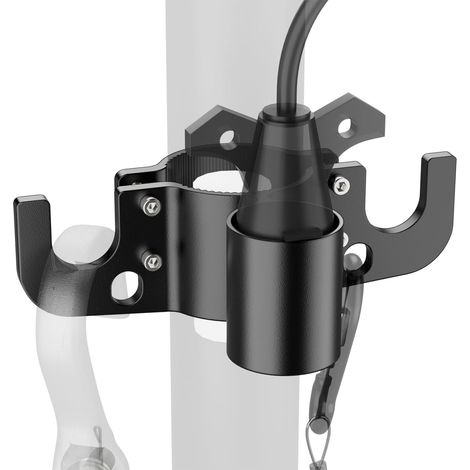Irovami Organiseur de chaînes de remorquage en aluminium Support pour prise 7 voies – Compatible timon 2-2.25 pouces, anti-rouille (1/5)