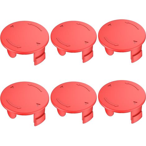 KLVGTIFS PU - 1600A00X61 / 1600A00DU0 / F016L72438 6 pièces Couvercle de bobine de rechange pour coupe-bordures Bosch ART 30-36 LI