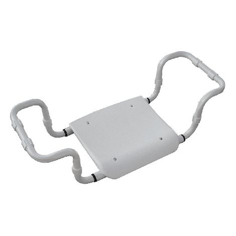 SEDILE P/VASCA POLIPROPILENE REGOLABILE SENZA SCHIENALE TELAIO BIANCO- Bianco- DH- pezzi 1