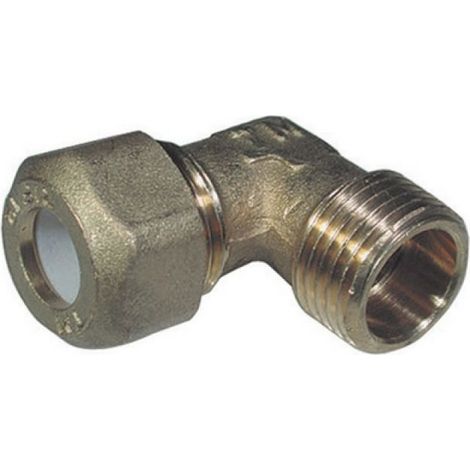 GOMITO MASCHIO PER RAME CON OGIVA TEFLON TIEMME 1/2 x 12R