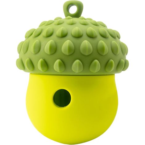 Mangeoire lente pour animaux de compagnie Puzzle pour chats et chiens Outil d'alimentation en silicone Jouet de dentition pour chien Distributeur de nourriture pour animaux de compagnie (1/4)