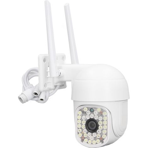 Caméra WiFi sans fil 1080P Vision Nocturne Infrarouge IR Boucle Fermée 110-240V Prise EU pour Sécurité Domestique (1/5)