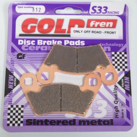 Bremsbelag gold fren für quad polaris 500 ranger 2x4 2009 arg/ard