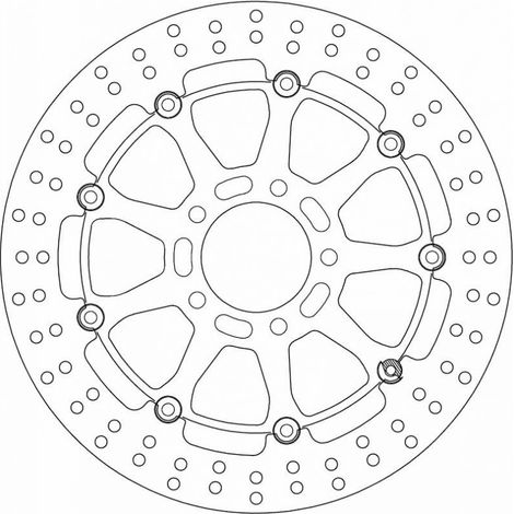 Disque de Frein Flottant SUZUKI - Homologué TÜV