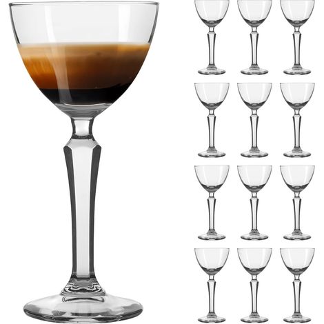 LIBBEY 70290 Bicchiere, Nick and Nora "SPEAKEASY", 141 ml, set da 12 (1/5)