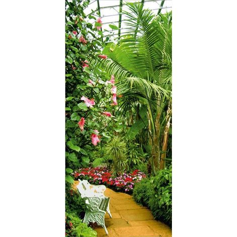 Winter garden, intissé photo mural, 90 x 202 cm, 1 part (1/3)