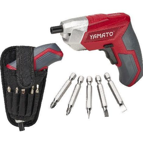AVVITATORE BATT. LITIO 3,6V YAMATO C/FODERO 5 BITS - (S).