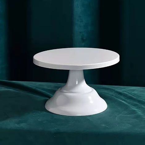 Présentoir à gâteaux en métal de style européen, plateau à desserts pour salon de thé, accessoire de mariage, décoration pour plateau à gâteaux de fête, petit blanc (1/5)
