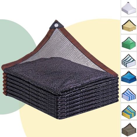 Solar sail 3x4m Shade net with 50% shading effect, Shade net UV protection net Breathable cooling Balcony Garden net Windbreak net (1/5)