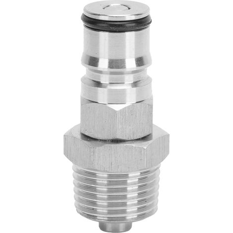 Pointe de verrouillage à bille 19/32-18 avec filetage mâle NPT 1/2 pouce pour fût Corny, adaptateur de liquide (1/5)