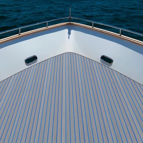 Tapis de pont marin EVA, antidérapant, tapis de protection de plancher imperméable pour pont de bateau, ponton, plancher de jardin, 240 60cm (1/5)