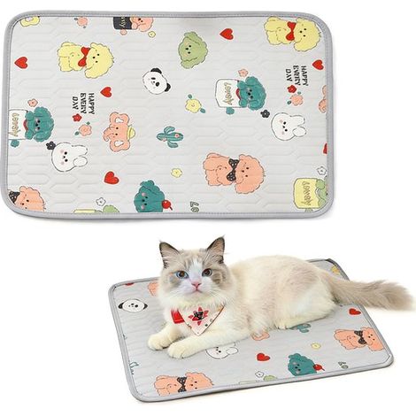 9070cm, Talla 2XL, Alfombrilla de compresión de hielo portátil para verano, Alfombrilla lavable para perro, Cojín refrescante, Cojín de asiento (1/5)
