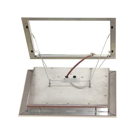 Panneau chauffant plafond infrarouge à encastrer 220 W, 350 x 350 x 42 mm