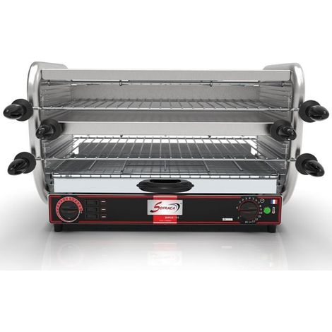 Toaster multifonction 2 étages, 500 pièces par heure, avec régulateur, 5400 W, 220 V - MONO