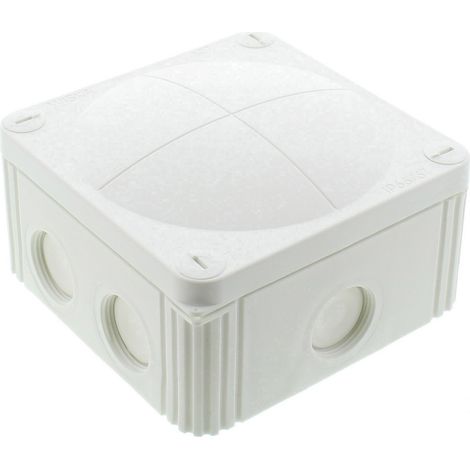 Wiska 10060534 Abzweigkasten (L x B x H) 110 x 110 x 60 mm Creme-Weiß IP66/IP67 1 St.