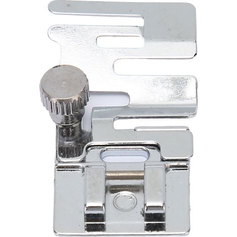 Pied presseur multifonction en métal pour machine à coudre, compatible avec la plupart des machines à coudre. (1/5)