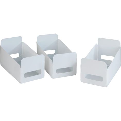 Wenko 54025100 - Cassetti portaoggetti, 15 x 18 x 40 cm, colore: Bianco (1/5)