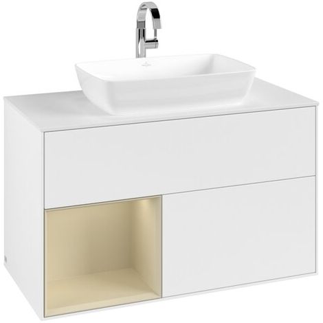 Villeroy & Boch F771HJMT Armoire sous lavabo Finion F77 (1/3)