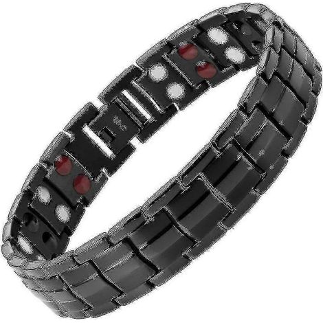 Bracelet magnétique ultra-résistant - Soulagement des douleurs arthritiques et du syndrome du canal carpien - Bracelet magnétique pour hommes