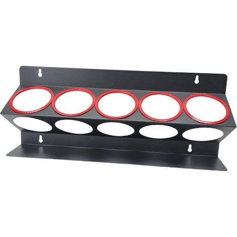Support pour flacon pulvérisateur, installation facile, rangement en fer pour flacons de travail. (1/5)