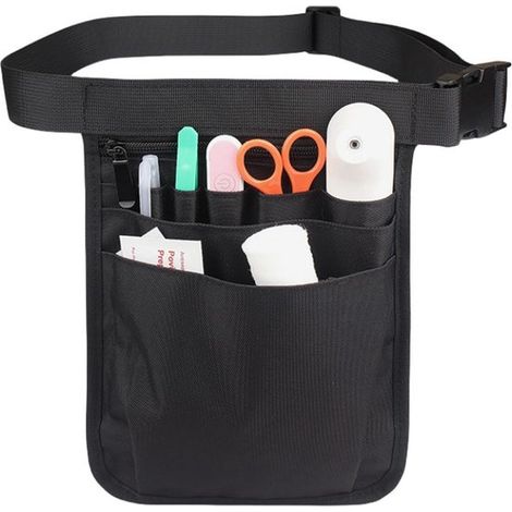 Allecta Multifunktionale Werkzeuggürteltasche mit verstellbarem Gurt Werkzeugorganizer für Heimwerker und Medizinbedarf (1/5)