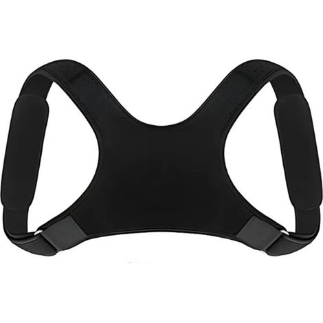 CORRECTOR DE POSTURA - SOPORTE PARA LA COLUMNA VERTEBRAL, SILUETA 鈥嬧�婻ECTA, NEGRO UNIVERSAL (1/4)