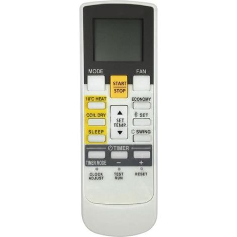 Télécommande De Climatiseur - Pour Modèles Fujitsu AR-RAH1E AR-RAH2E AR-RAH1U - Remplacement Original - 1 Pièce (1/4)