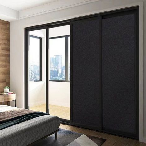 Film Occultant Pour Vitres - PVC Non Adhésif Réutilisable - Protection Vie Privée Et UV - Pour Bureau Maison Salle De Bain Chambre Cuisine - 1 Pièce (1/5)