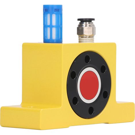 Vibreur pneumatique G1/4in GT13 avec silencieux, oscillateur à turbine pour alimentation d'entonnoir industriel, tous types, usage professionnel (1/5)