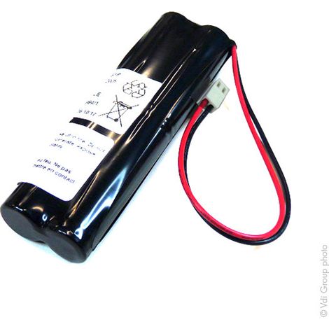 NX - Batterie eclairage secours 4x AA 4S1P ST5 F150 4.8V 1.7Ah MOLEX