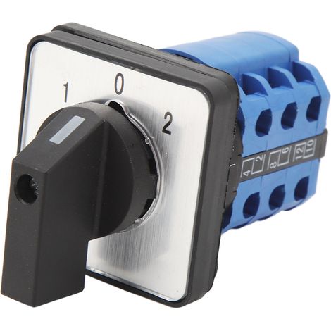 Commutateur de transfert automatique 3 positions, sélecteur universel pour double alimentation, DC 220V AC 380V (1/5)
