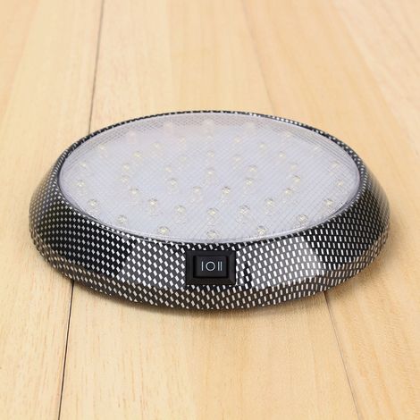 Lampe de lecture universelle pour voiture, plafonnier/dôme, éclairage blanc, 46 LED, 12 V CC (1/5)