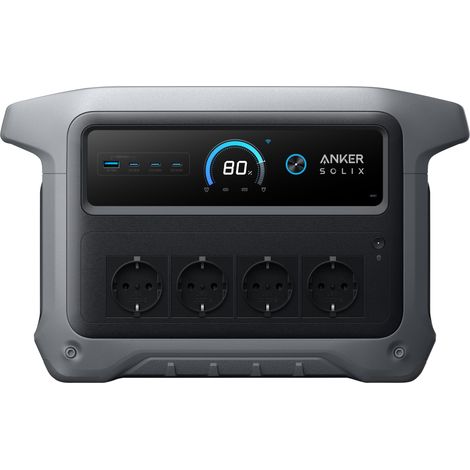 Powerstation Anker SOLIX C1000X Gen 2, Batterie 1024 Wh, 2000 W (0% MwSt)