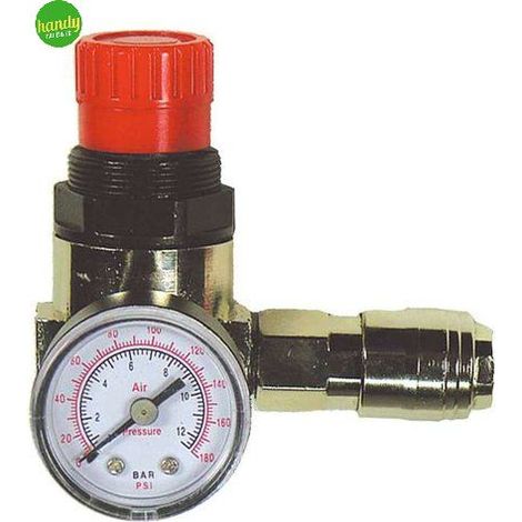 Riduttore di pressione Stanley micro con manometro attacco rapido 1/4