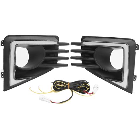 Paar LED-Tagfahrlichter mit dynamischen Blinkern (DRL), kompatibel mit Mitsubishi Mirage 2020 (1/3)